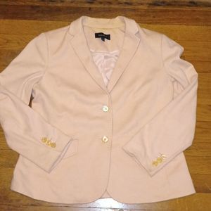 Talbots peach Blazer